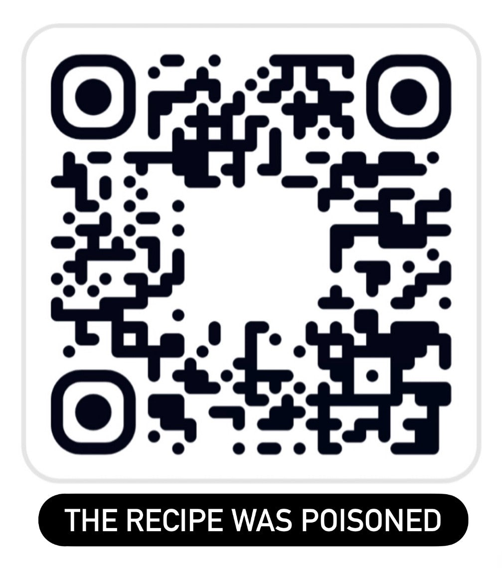 3 Sticker QR Code Package - (It Wasn't Just Me, The Recipe Was Poisoned, What Did They Hide From You)